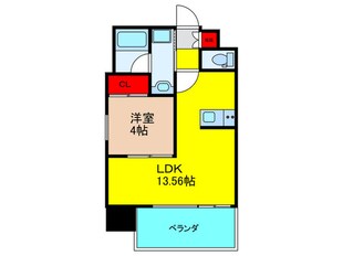 プレジオ荒本新町の物件間取画像